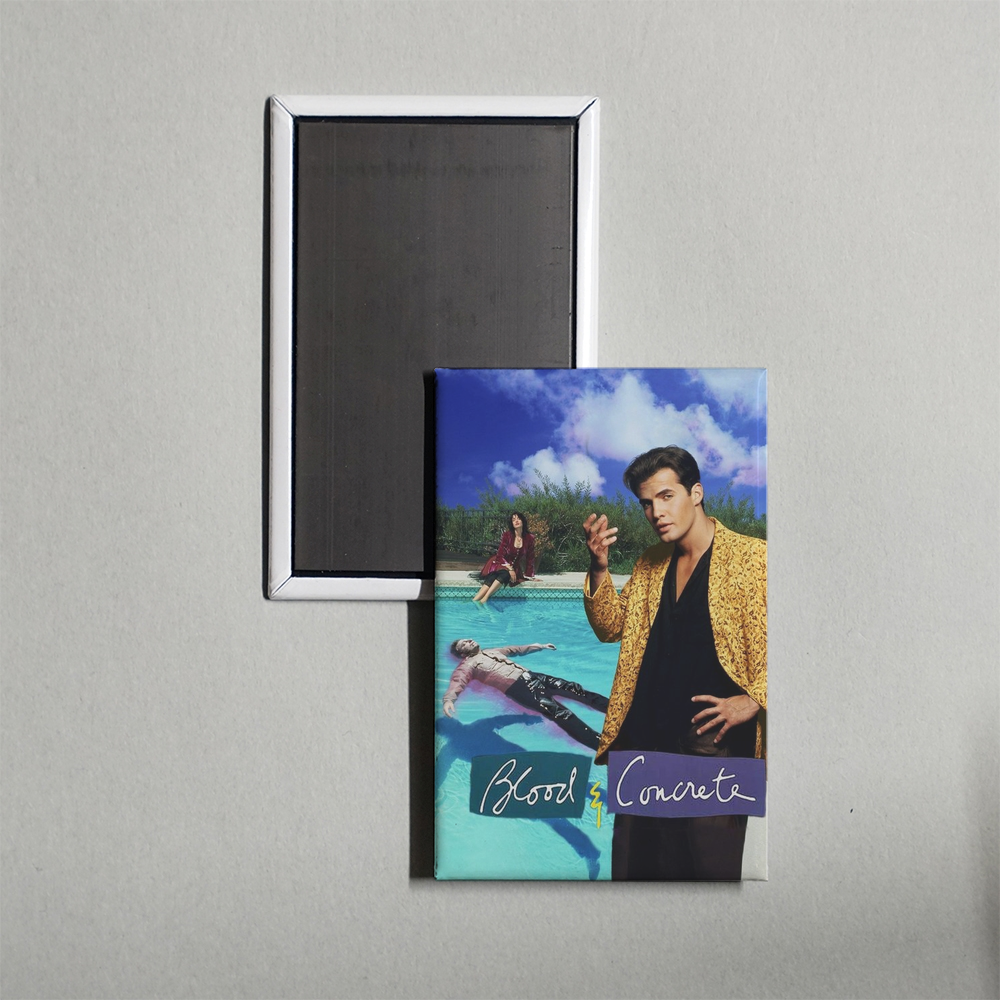 Blood and Concrete Mini Movie Fridge Magnet