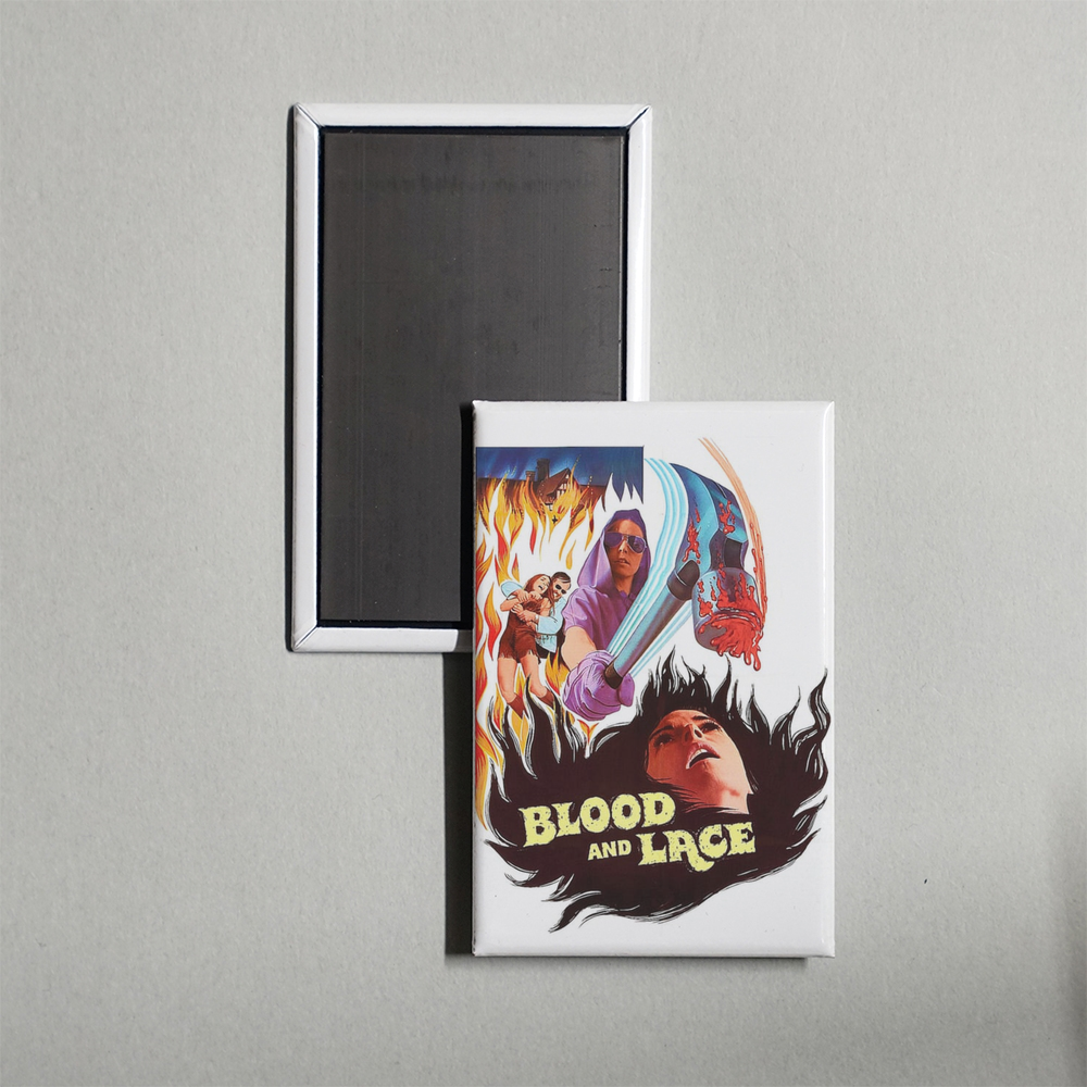 Blood and Lace Mini Movie Fridge Magnet
