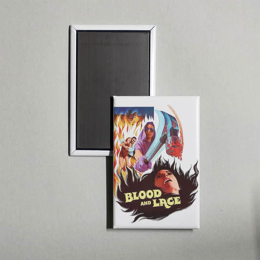 Blood and Lace Mini Movie Fridge Magnet