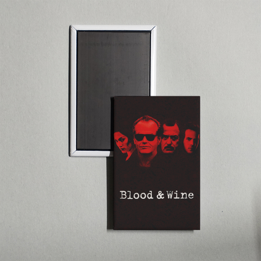 Blood and Wine Mini Movie Fridge Magnet