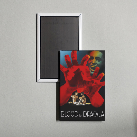 Blood for Dracula Mini Movie Fridge Magnet