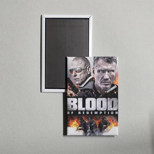 Blood of Redemption Mini Movie Fridge Magnet