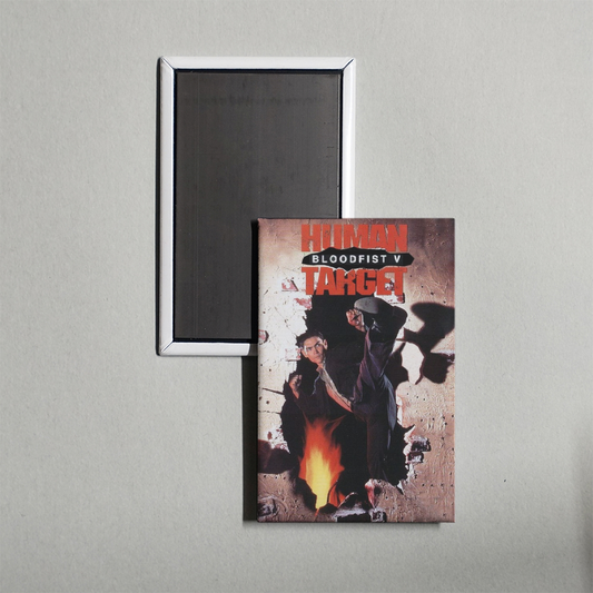 Bloodfist V Human Target Mini Movie Fridge Magnet