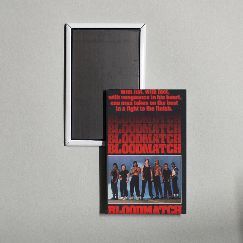 Bloodmatch Mini Movie Fridge Magnet