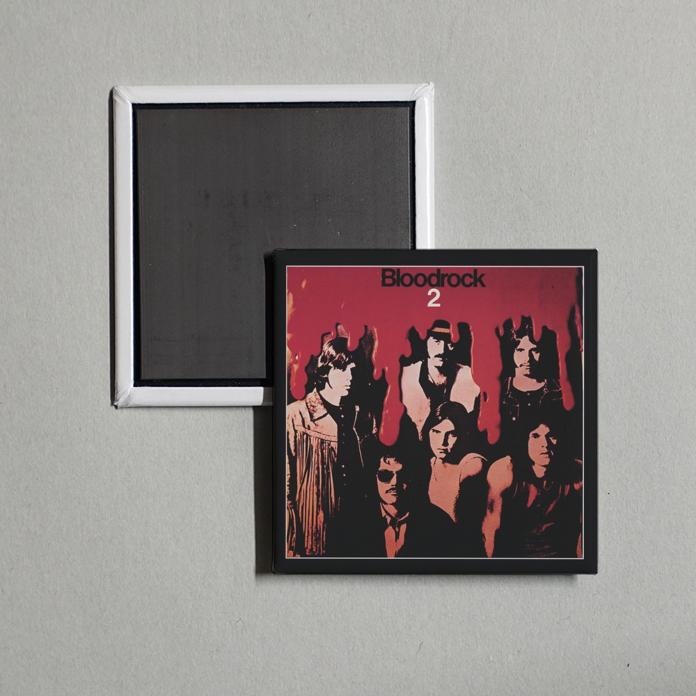 Bloodrock - Bloodrock 2 Album Cover Fridge Magnet
