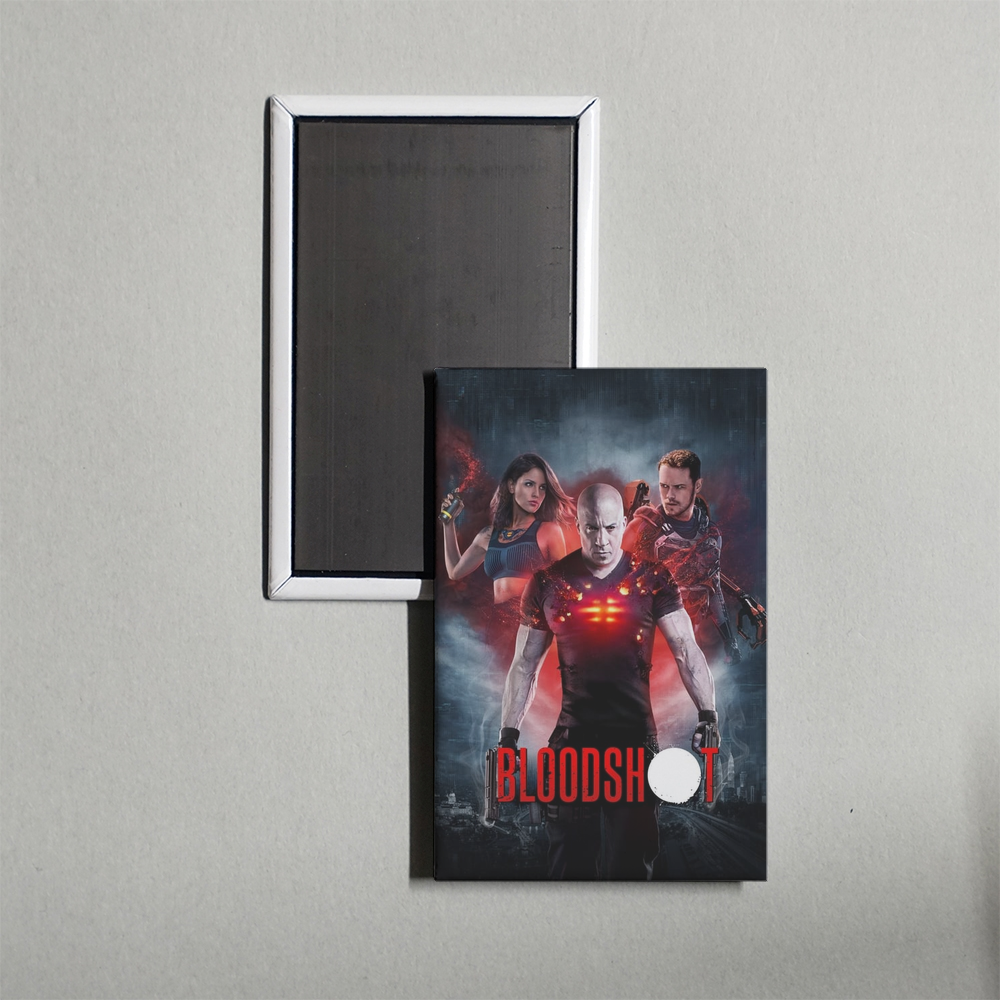 Bloodshot Mini Movie Fridge Magnet