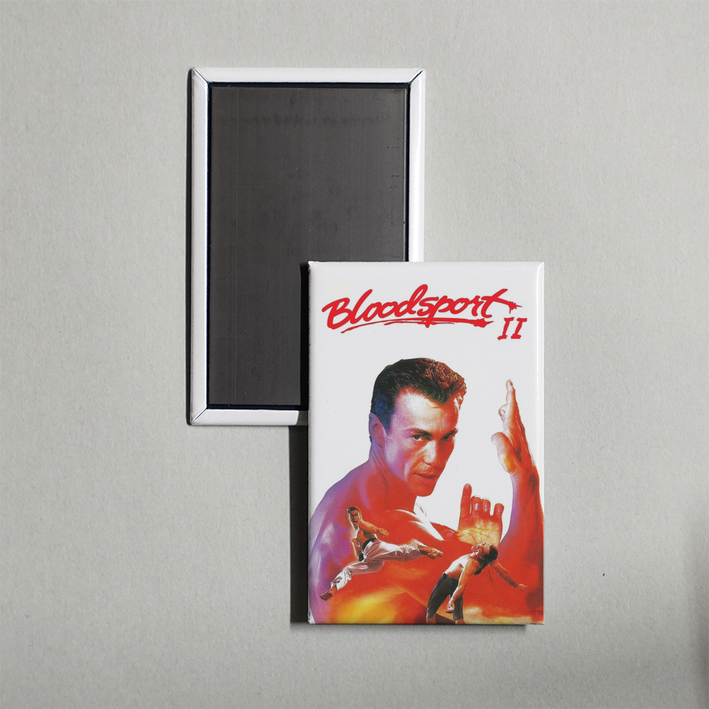 Bloodsport II Mini Movie Fridge Magnet