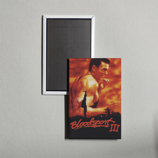 Bloodsport III Mini Movie Fridge Magnet