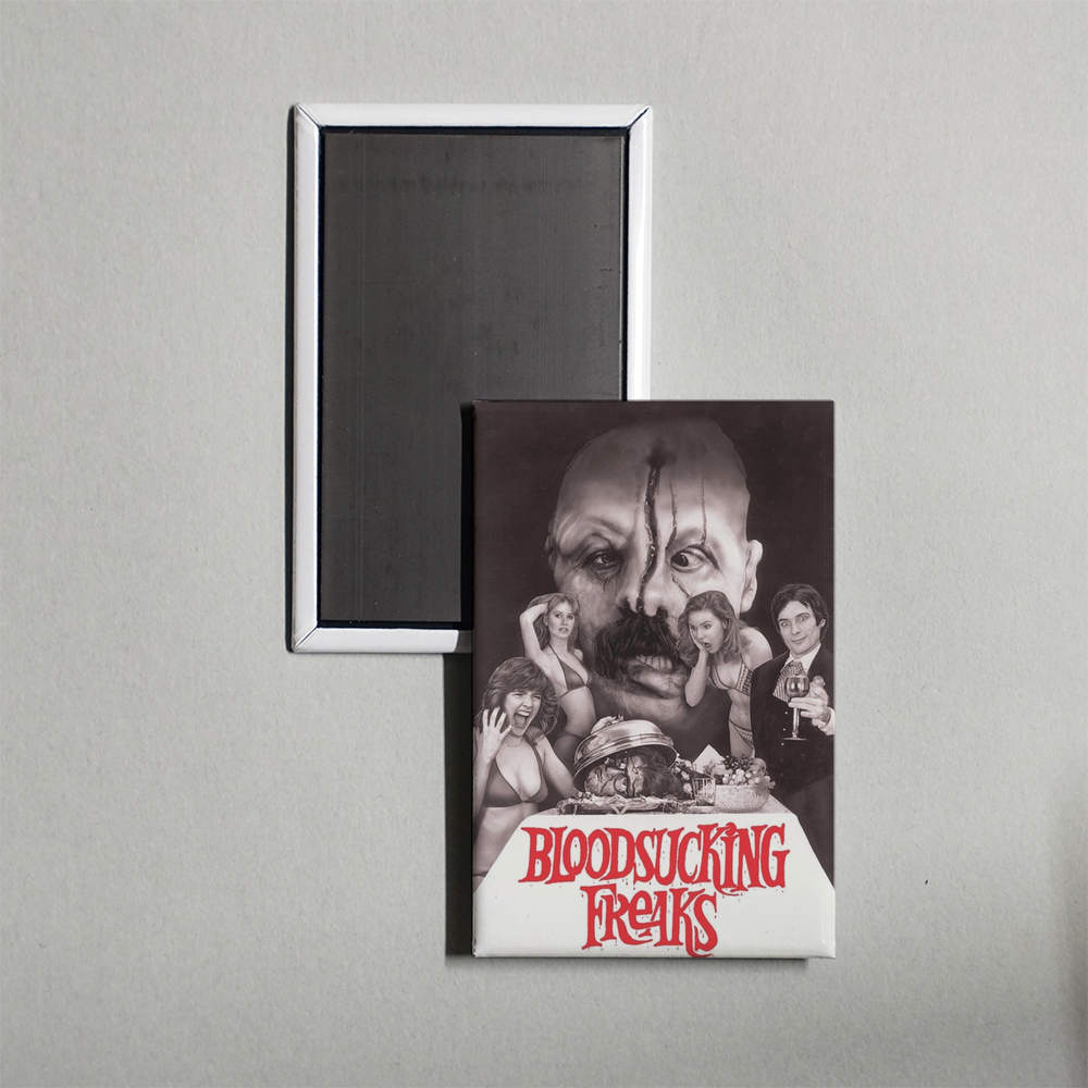 Bloodsucking Freaks Mini Movie Fridge Magnet
