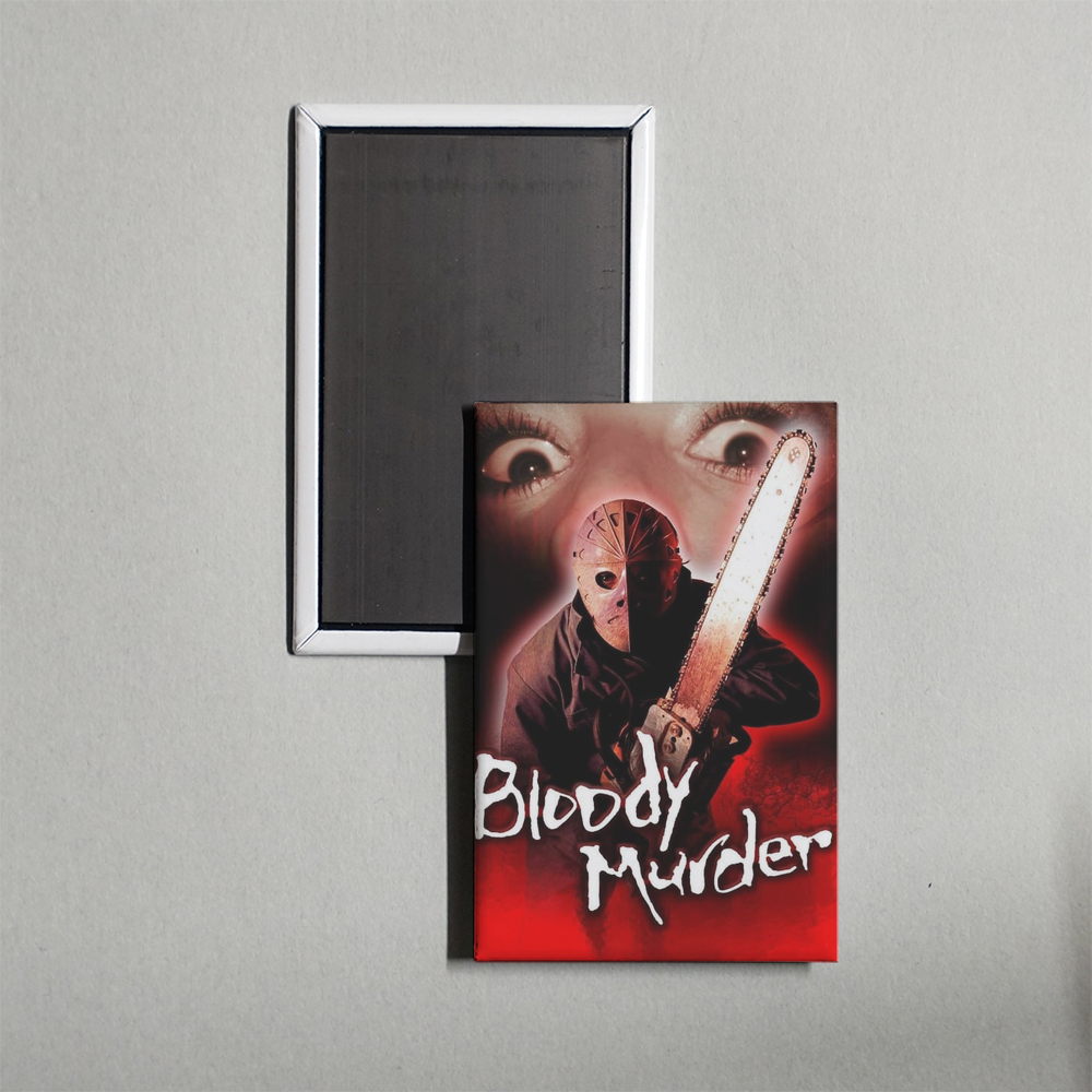 Bloody Murder Mini Movie Fridge Magnet