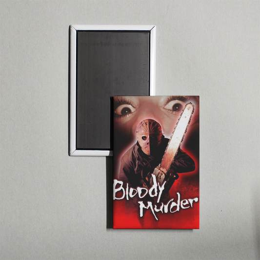 Bloody Murder Mini Movie Fridge Magnet