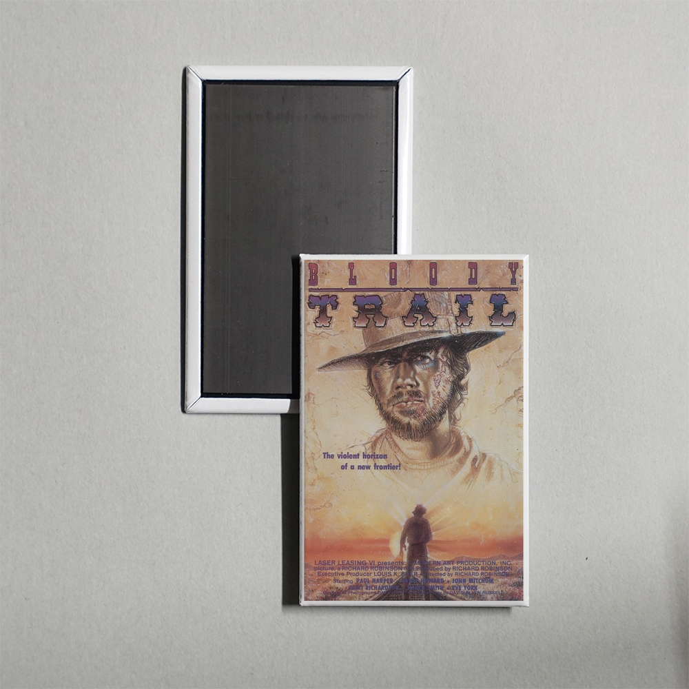 Bloody Trail Mini Movie Fridge Magnet