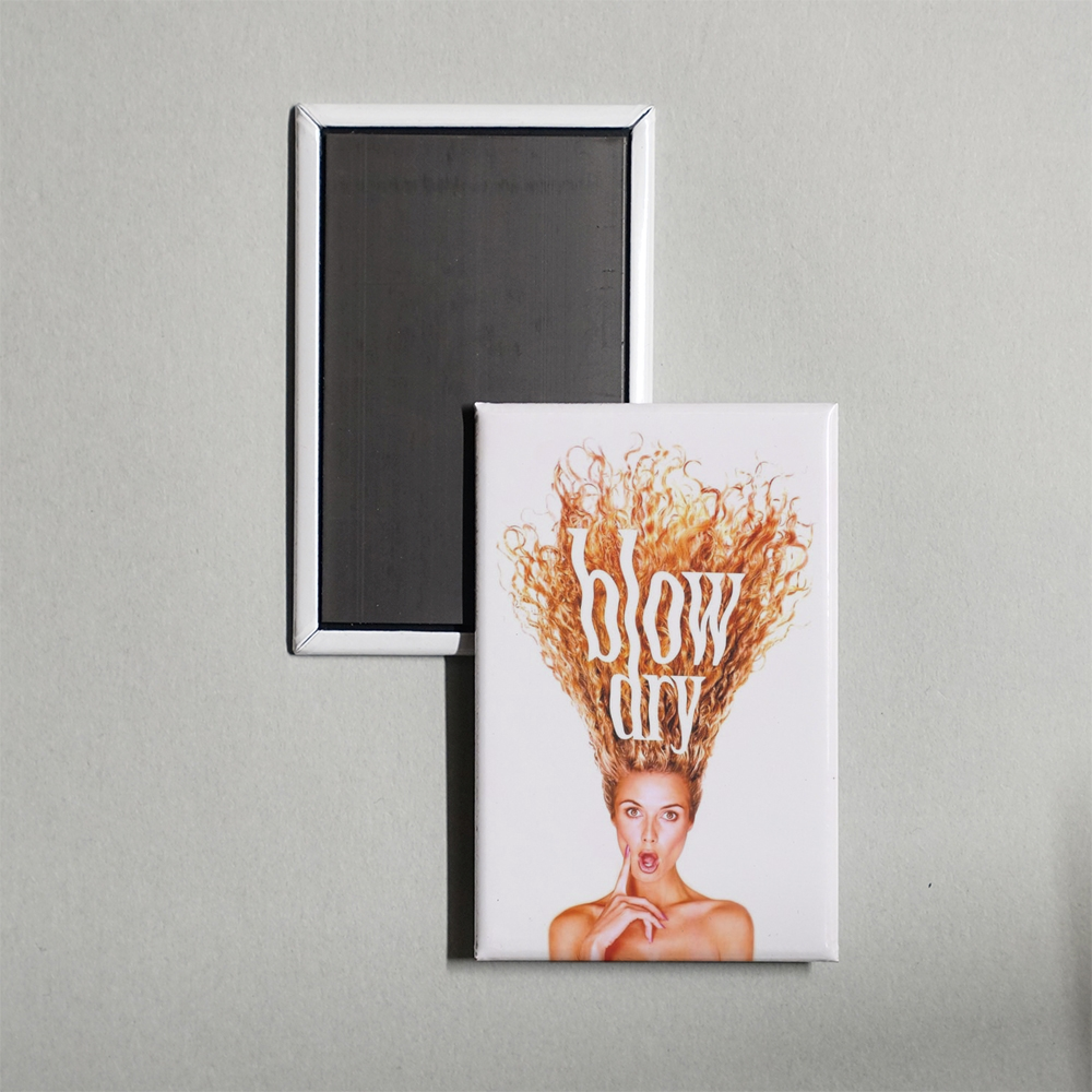 Blow Dry Mini Movie Fridge Magnet