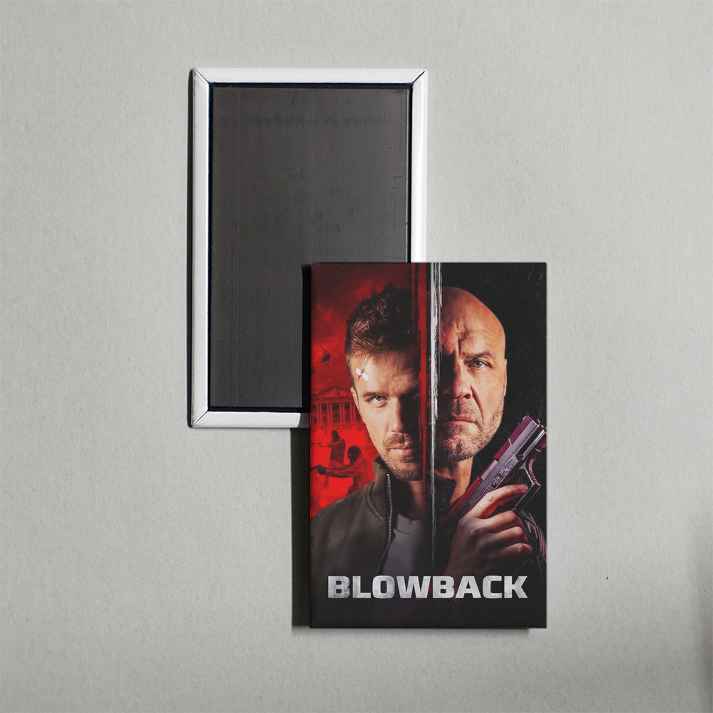 Blowback Mini Movie Fridge Magnet