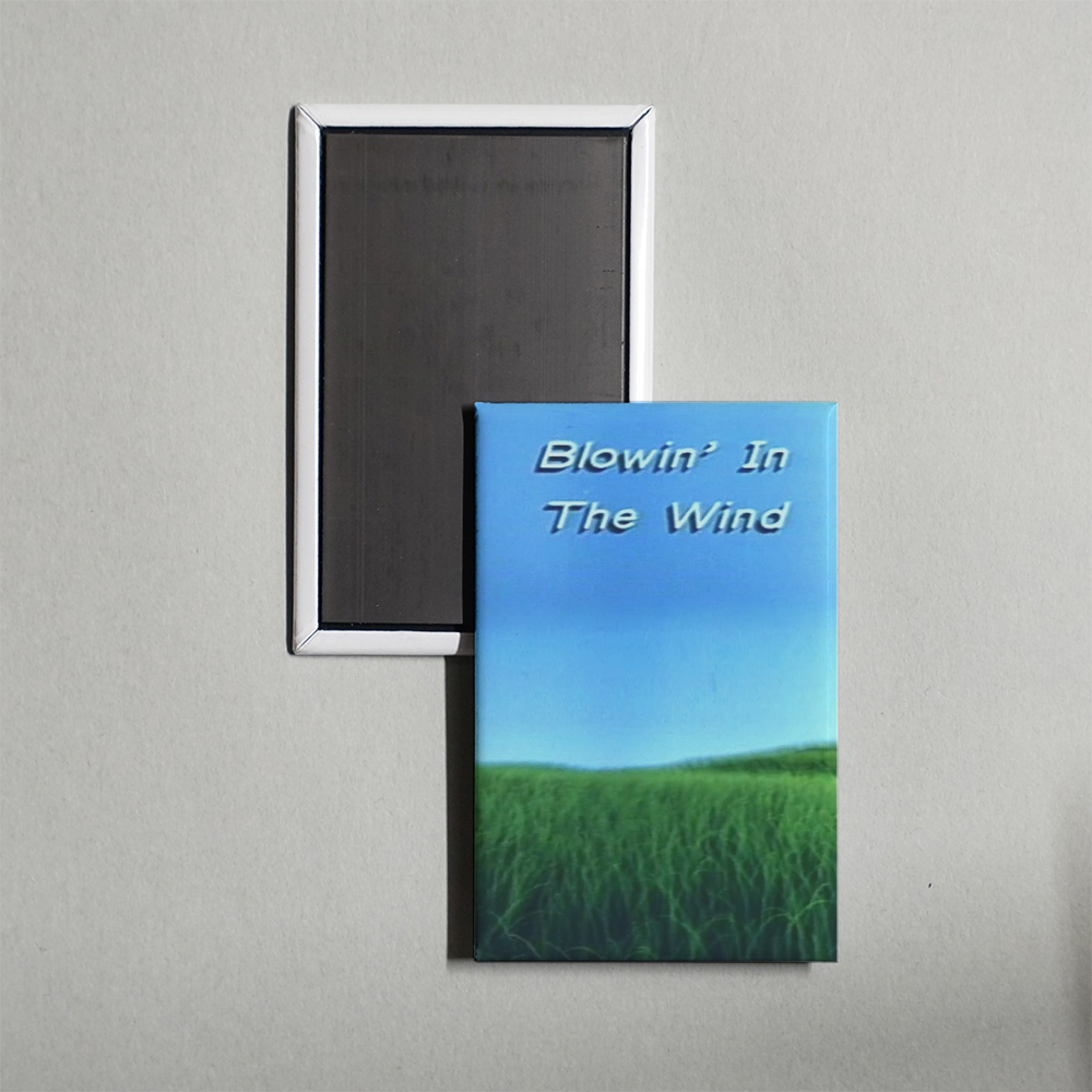 Blowin' in the Wind Mini Movie Fridge Magnet