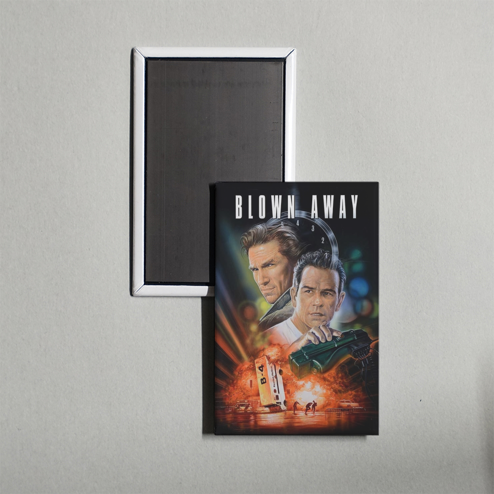Blown Away Mini Movie Fridge Magnet