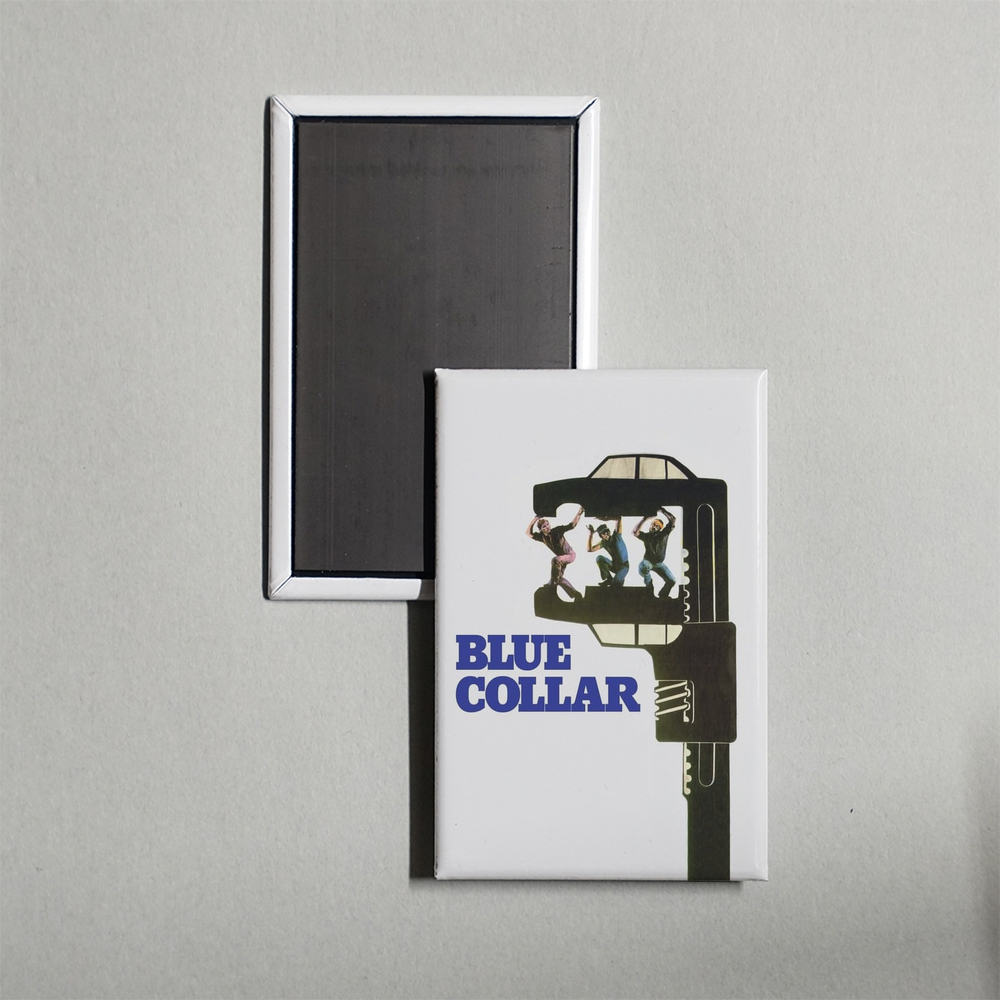 Blue Collar Mini Movie Fridge Magnet