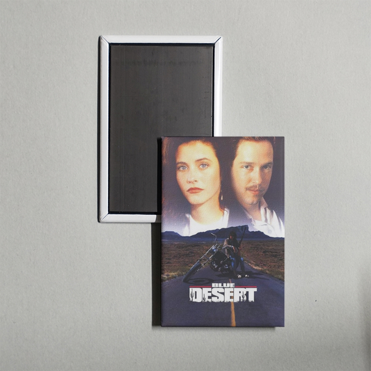 Blue Desert Mini Movie Fridge Magnet