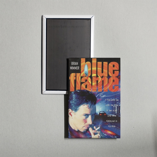 Blue Flame Mini Movie Fridge Magnet