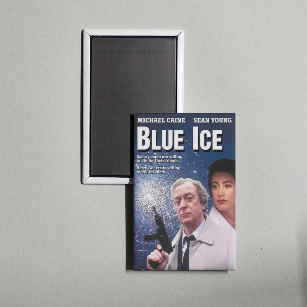 Blue Ice Mini Movie Fridge Magnet