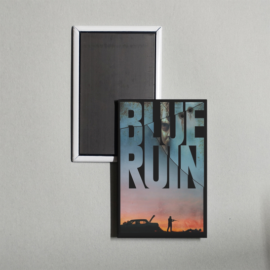 Blue Ruin Mini Movie Fridge Magnet