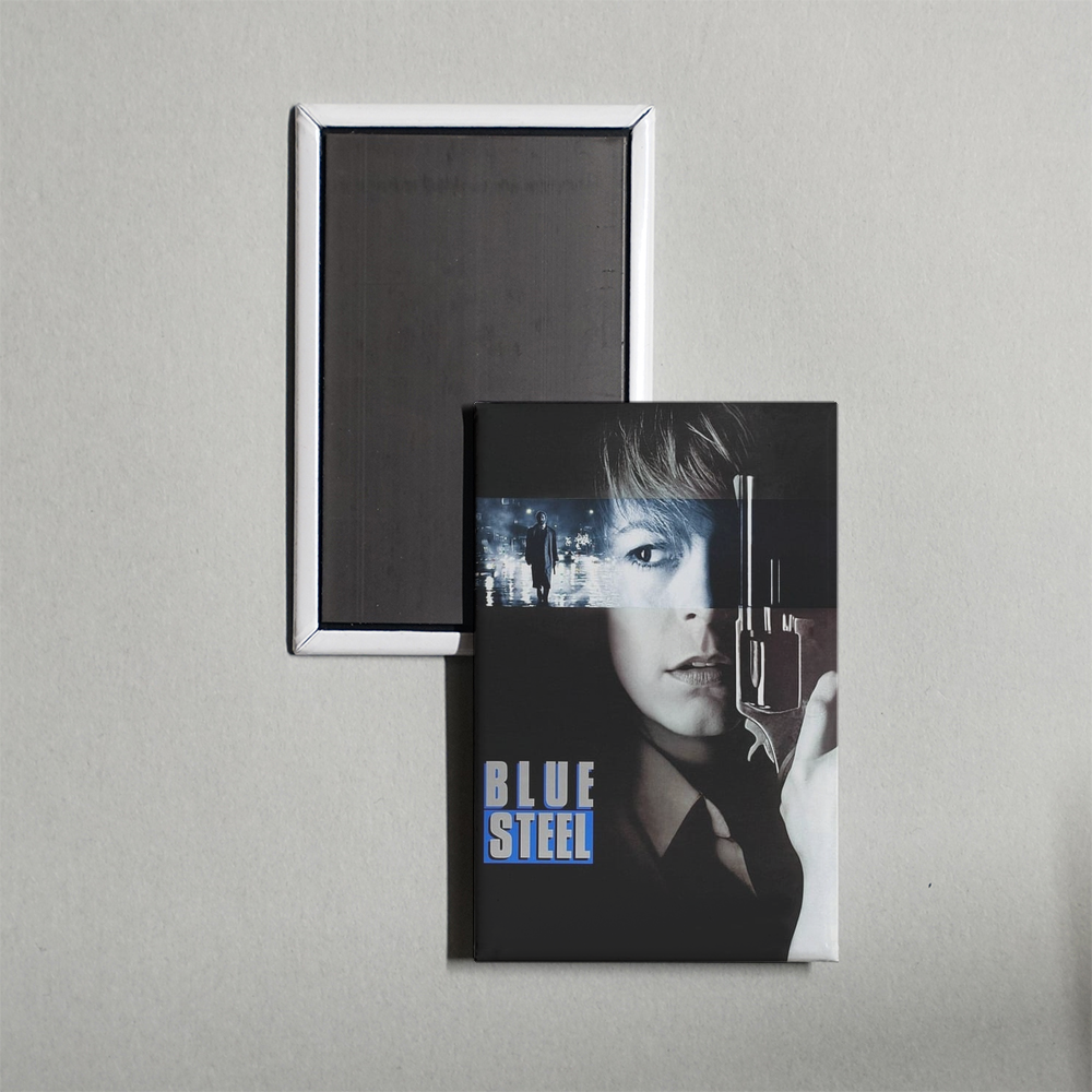 Blue Steel Mini Movie Fridge Magnet
