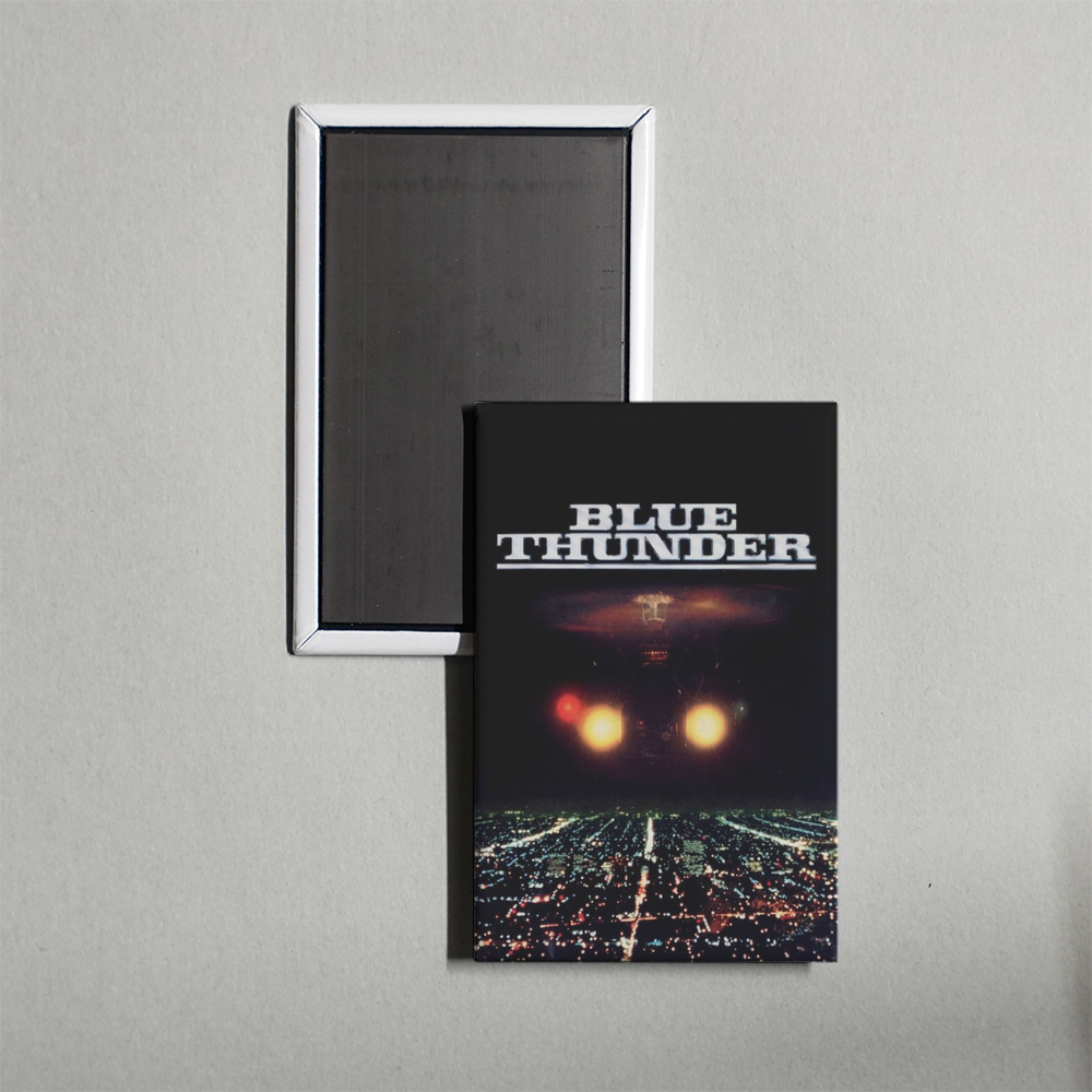 Blue Thunder Mini Movie Fridge Magnet