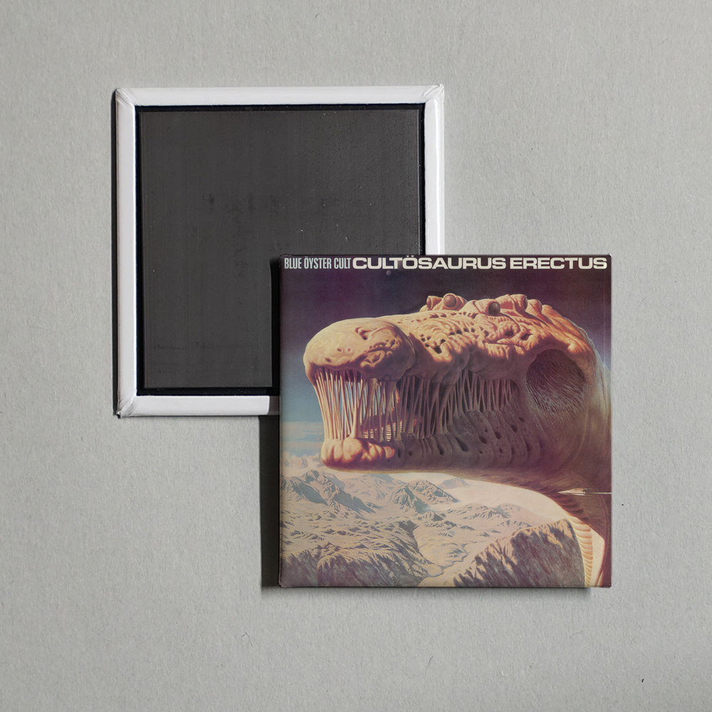 Blue Öyster Cult - Cultosaurus Erectus Album Cover Fridge Magnet