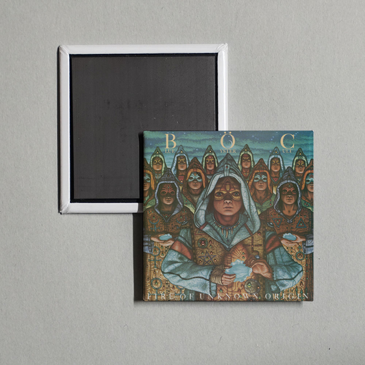 Blue Öyster Cult - Fire of Unknown Origin Album Cover Fridge Magnet