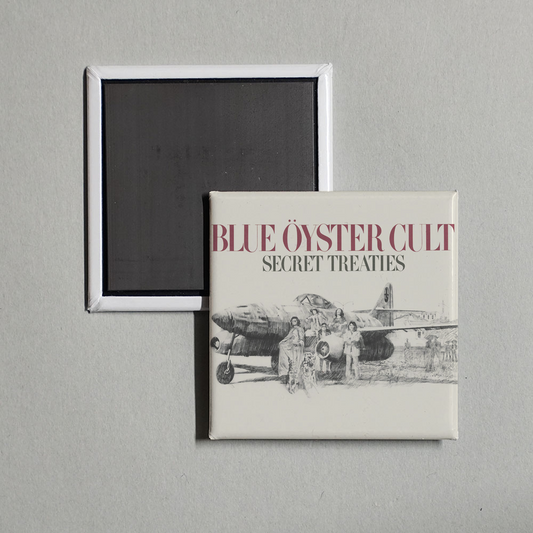 Blue Öyster Cult - Secret Treaties Album Cover Fridge Magnet