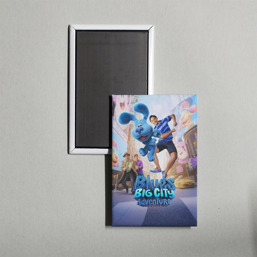 Blue's Big City Adventure Mini Movie Fridge Magnet