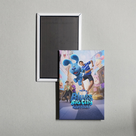 Blue's Big City Adventure Mini Movie Fridge Magnet