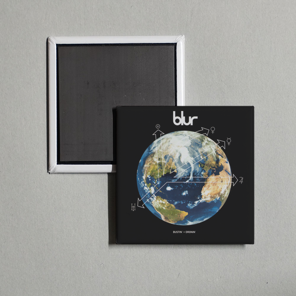 Blur - Bustin' + Dronin' Album Cover Fridge Magnet