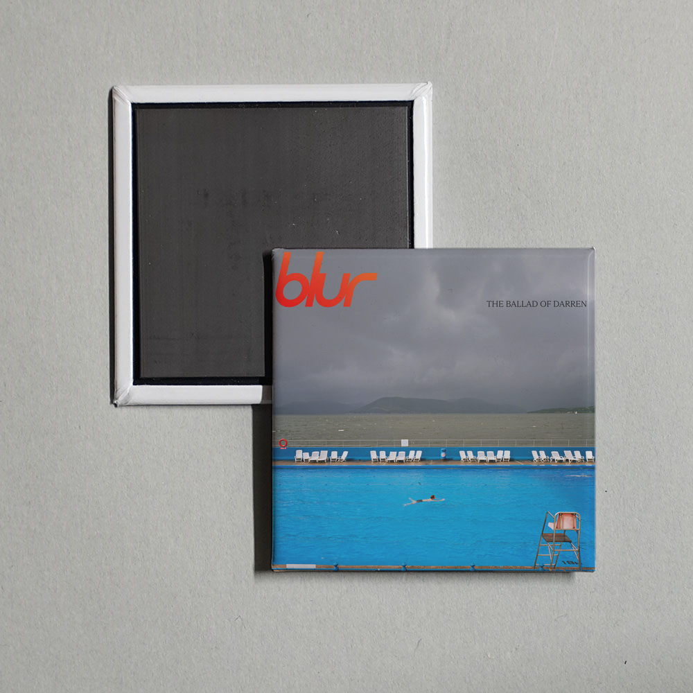 Blur - The Ballad of Darren Album Cover Fridge Magnet