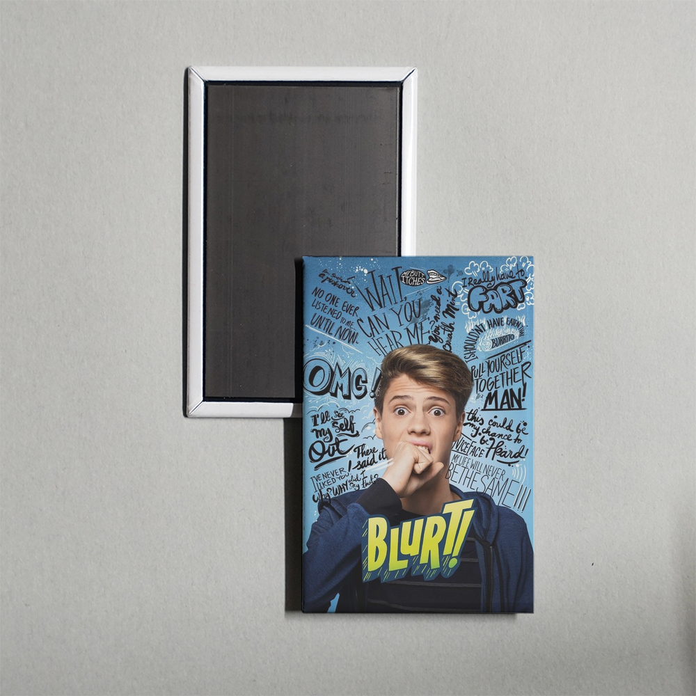 Blurt! Mini Movie Fridge Magnet