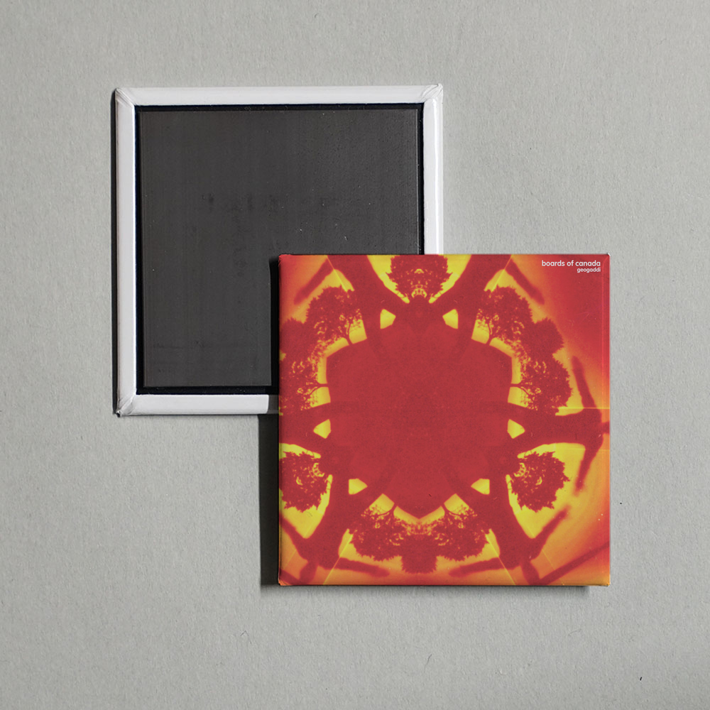 Boards of Canada - Geogaddi Album Cover Fridge Magnet