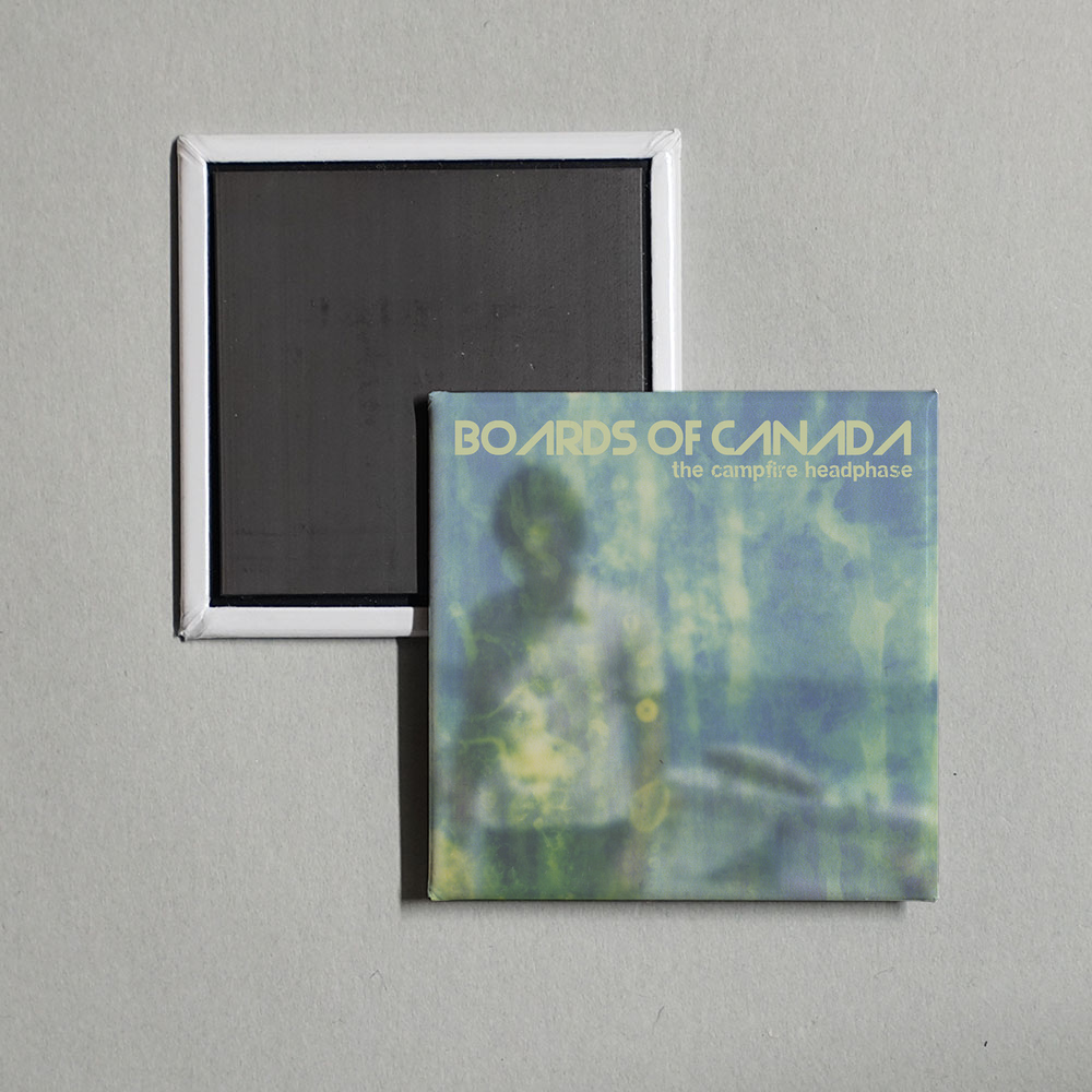 Boards of Canada - The Campfire Headphase Album Cover Fridge Magnet