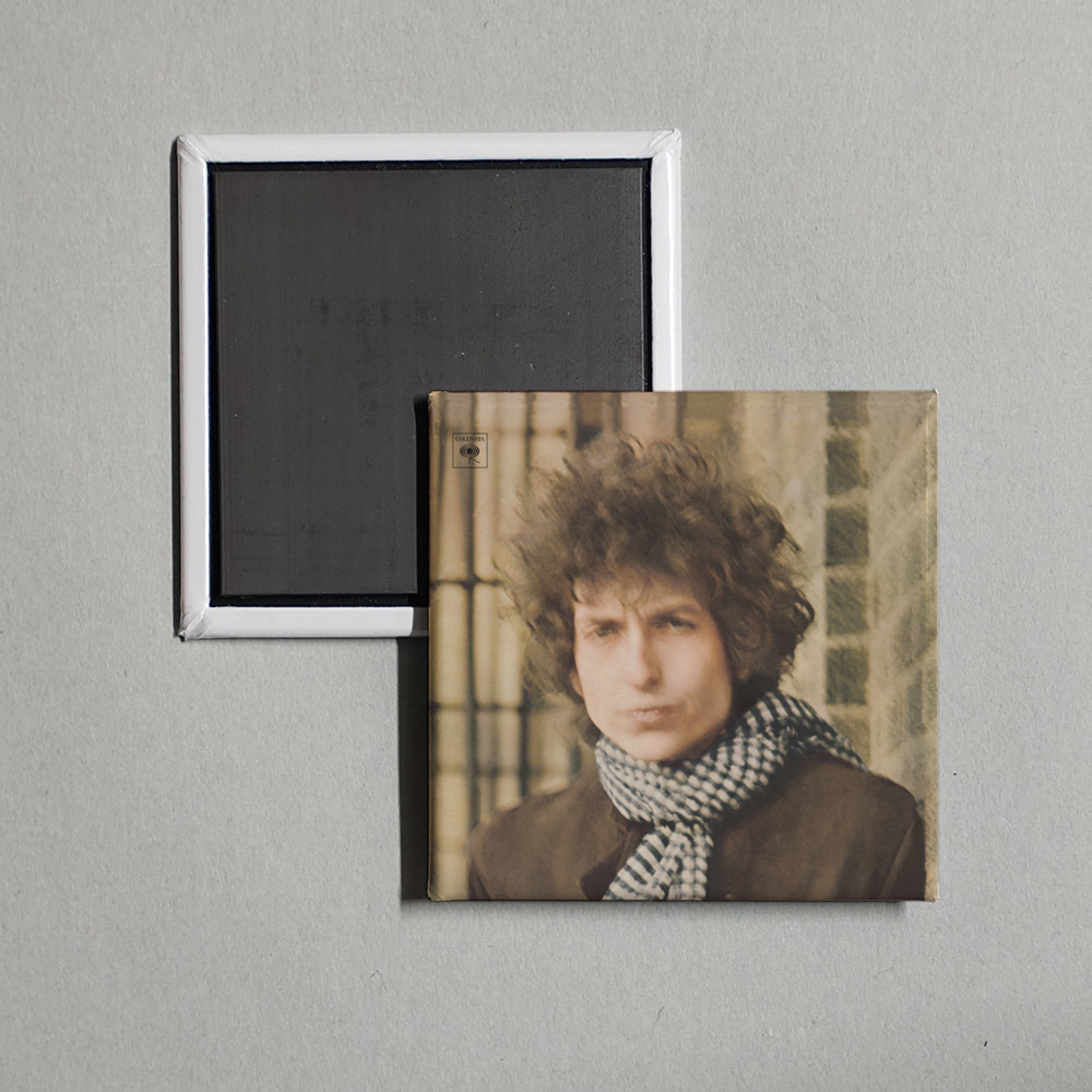 Bob Dylan - Blonde On Blonde Album Cover Fridge Magnet