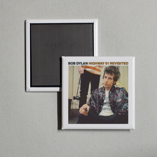 Bob Dylan - Highway 61 Revisited Album Cover Fridge Magnet