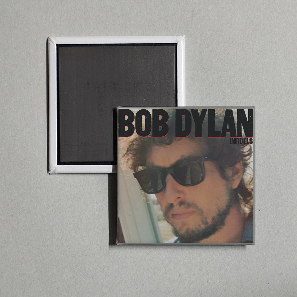 Bob Dylan - Infidels Album Cover Fridge Magnet