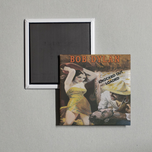 Bob Dylan - Knocked Out Loaded Album Cover Fridge Magnet