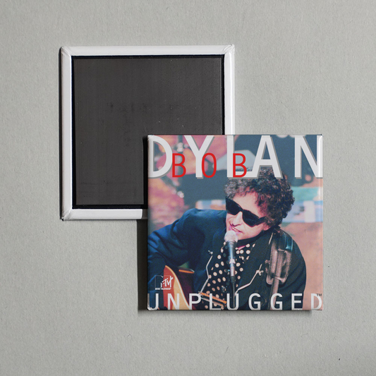 Bob Dylan - MTV Unplugged (Live) Album Cover Fridge Magnet