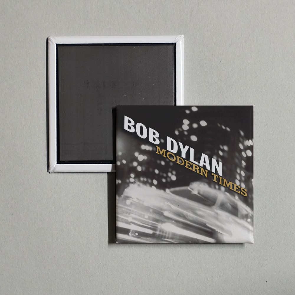 Bob Dylan - Modern Times Album Cover Fridge Magnet