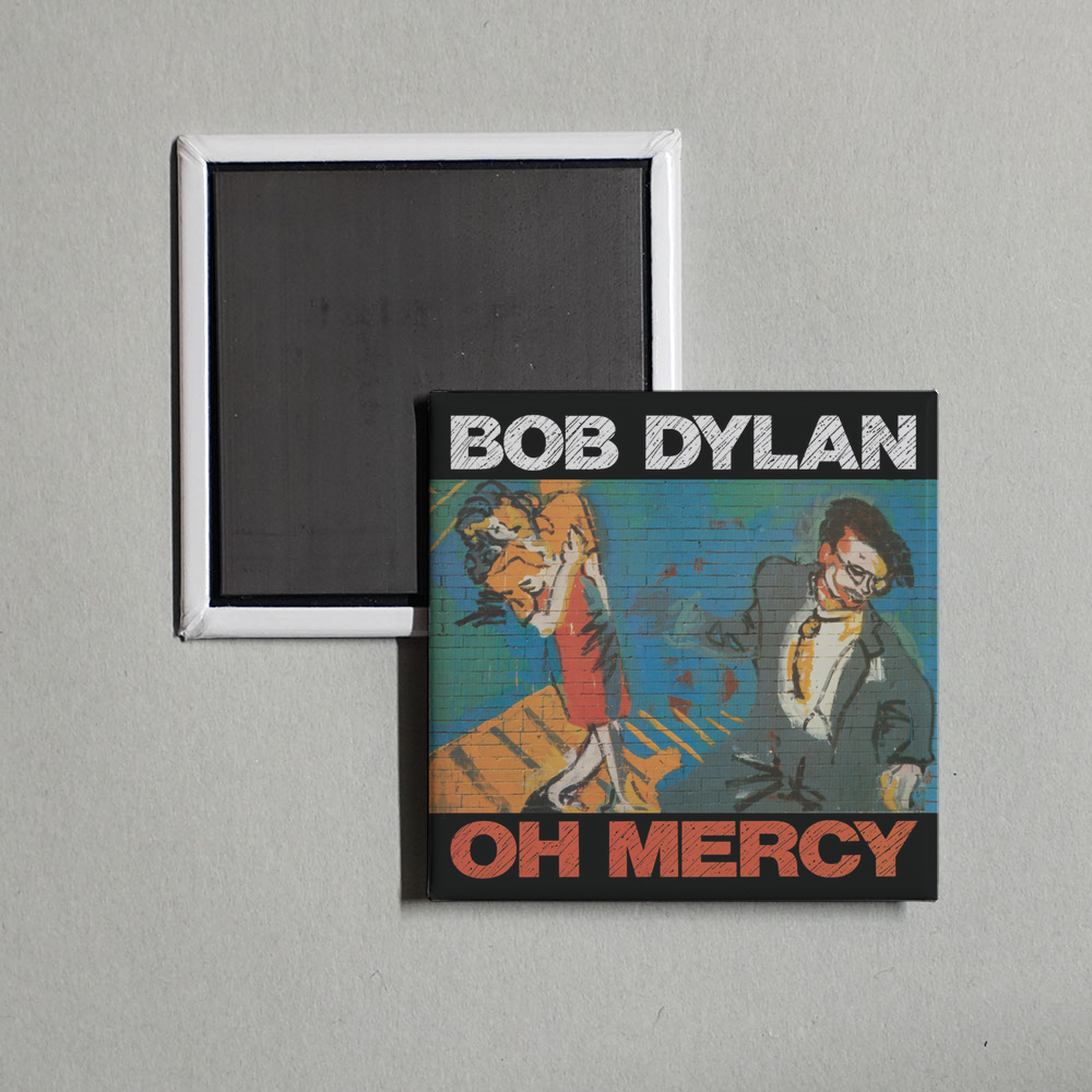 Bob Dylan - Oh Mercy Album Cover Fridge Magnet