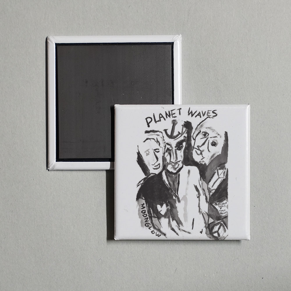 Bob Dylan - Planet Waves Album Cover Fridge Magnet