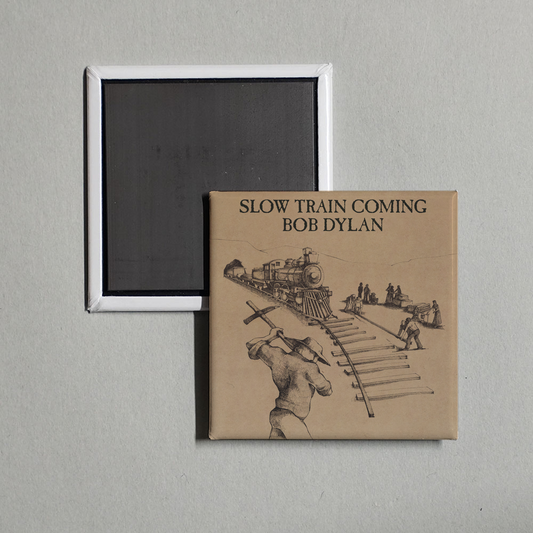 Bob Dylan - Slow Train Coming Album Cover Fridge Magnet