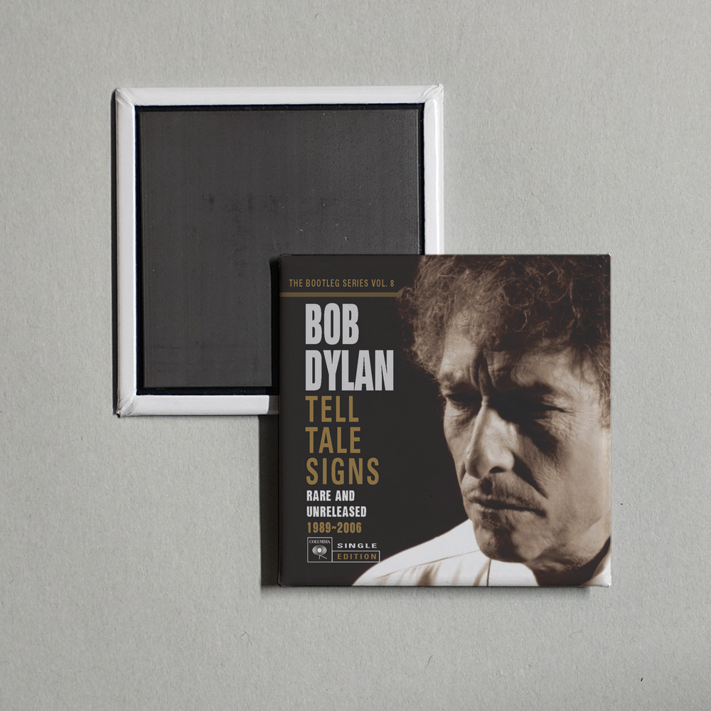Bob Dylan - Tell Tale Signs The Bootleg Series Vol. 8 (Deluxe Edition) Album Cover Fridge Magnet