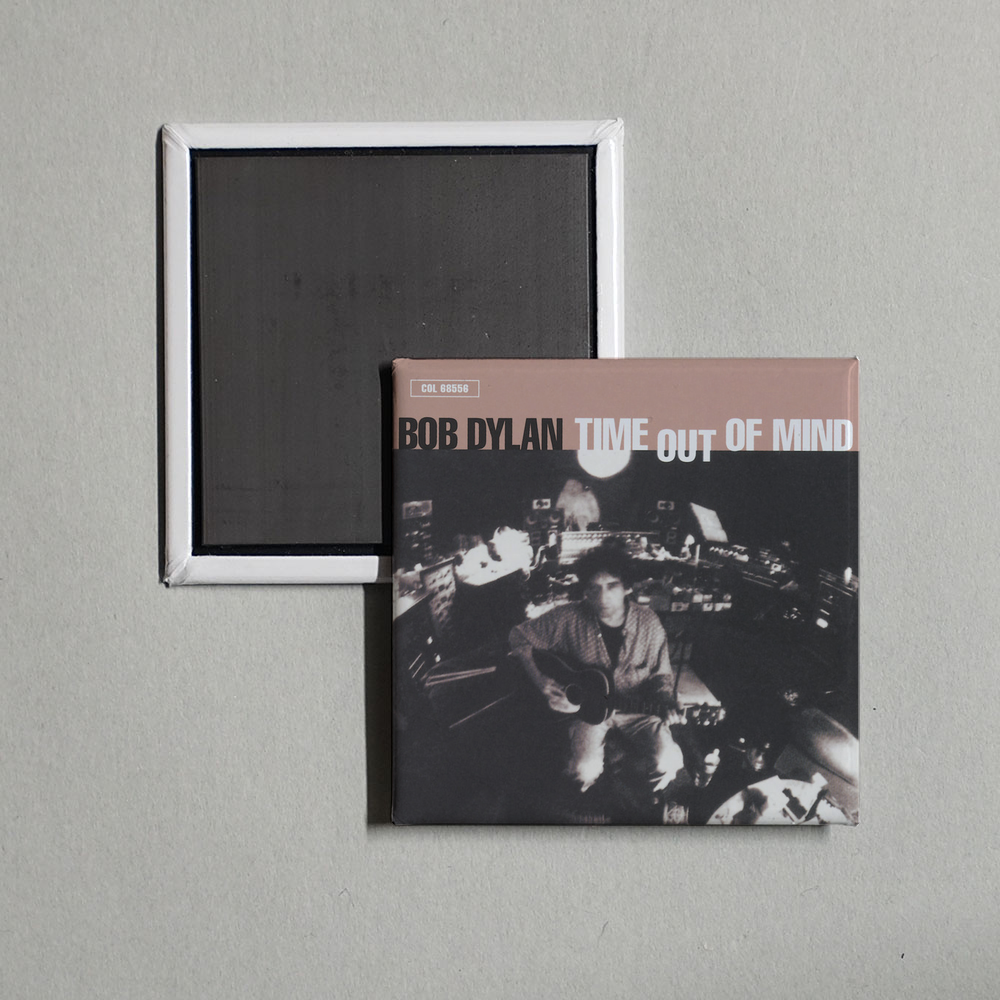 Bob Dylan - Time Out Of Mind Album Cover Fridge Magnet