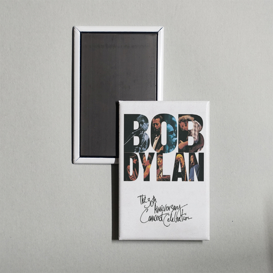 Bob Dylan The 30th Anniversary Concert Celebration Mini Movie Fridge Magnet