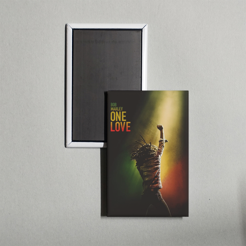Bob Marley One Love Mini Movie Fridge Magnet